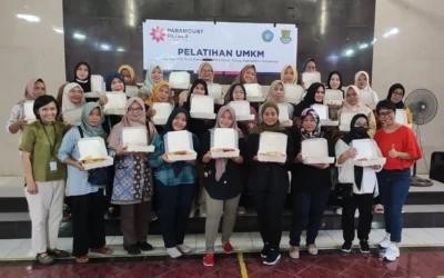 Paramount Land Selenggarakan Pelatihan Kewirausahaan UMKM Ibu-Ibu PKK